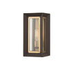 Troy Lighting Lowry Textured Bronze/Patina Brass 6.5W X 6.5L X 13.5H Wall Sconce