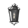 Troy Lighting Santa Barbara County French Iron 8.5W X 8.5L X 16.5H Wall Sconce