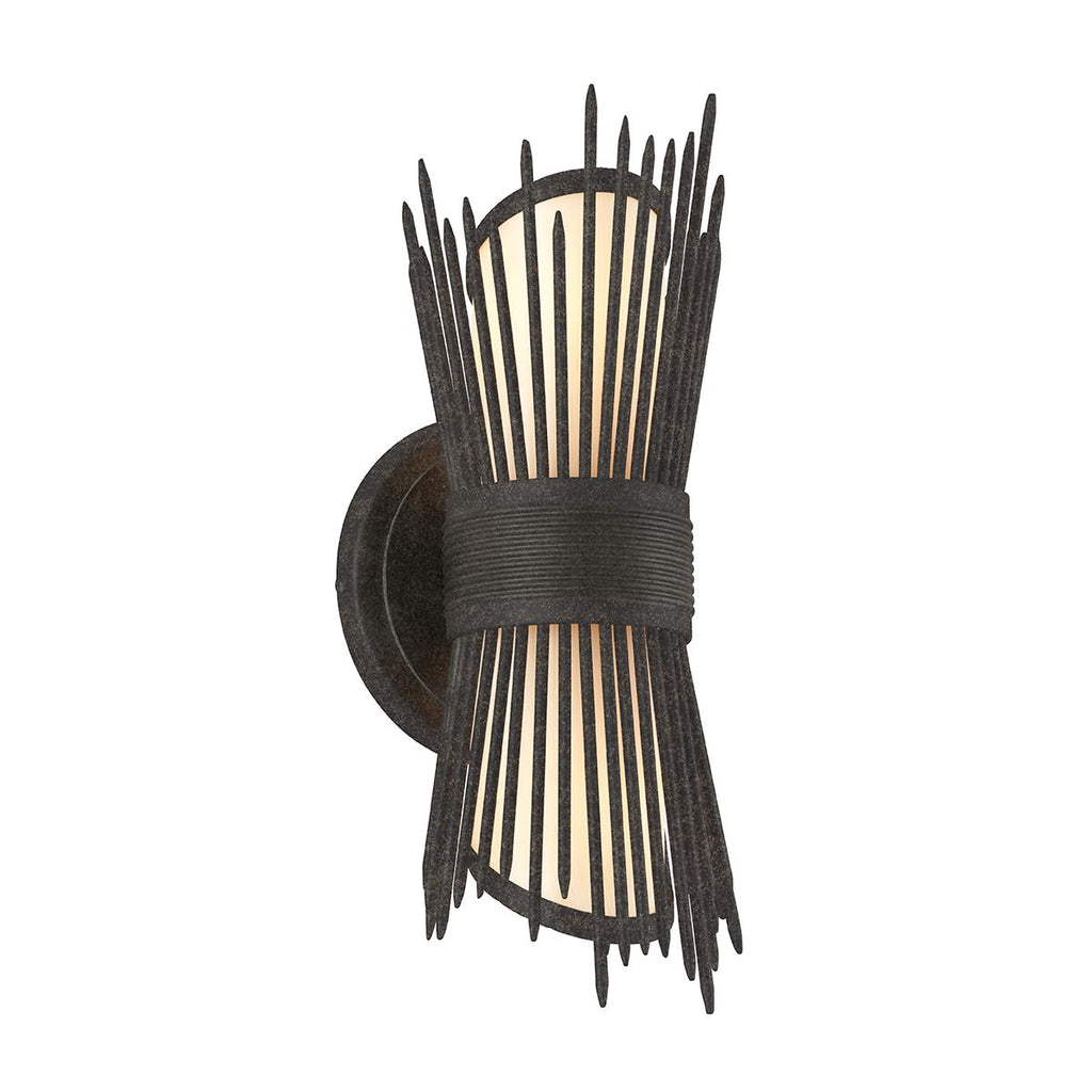 Troy Lighting Blink FRENCH IRON 5.5W x 5.5L x 14H Wall Sconce