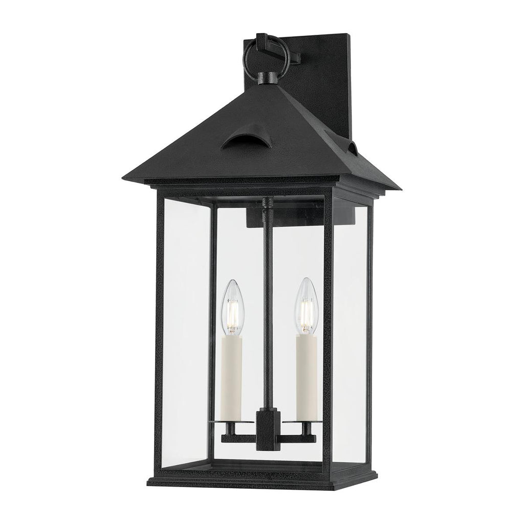 Troy Lighting CORNING FORGED IRON 13W x 13L x 28H Flush Mount