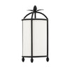 Troy Lighting Brooks Black Iron 9.25W X 9.25L X 21.75H Wall Sconce