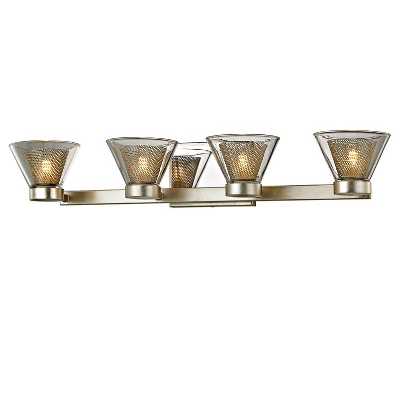 Troy Lighting Wink SILVER LEAF 27.5W x 27.5L x 4.5H Wall Sconce