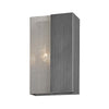 Troy Lighting Impression Graphite And Satin Nickel 7W X 7L X 12H Wall Sconce