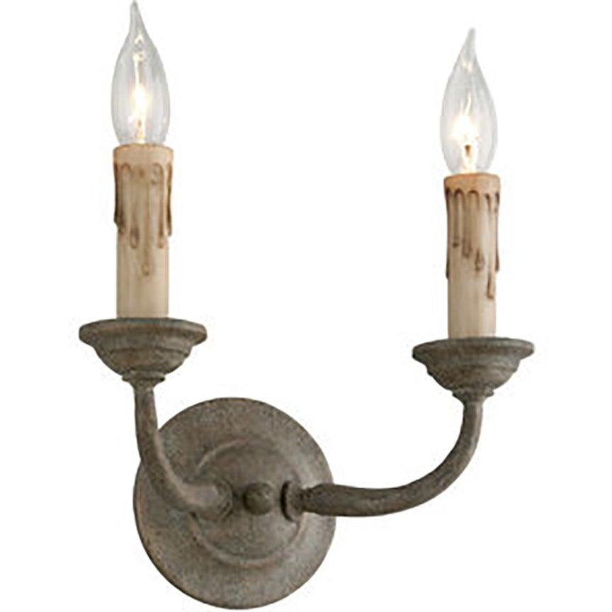 Troy Lighting Cyrano EARTHEN BRONZE 11W x 11L x 9.75H Wall Sconce