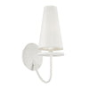 Troy Lighting Marcel Gesso White 5.5W X 5.5L X 14.25H Wall Sconce