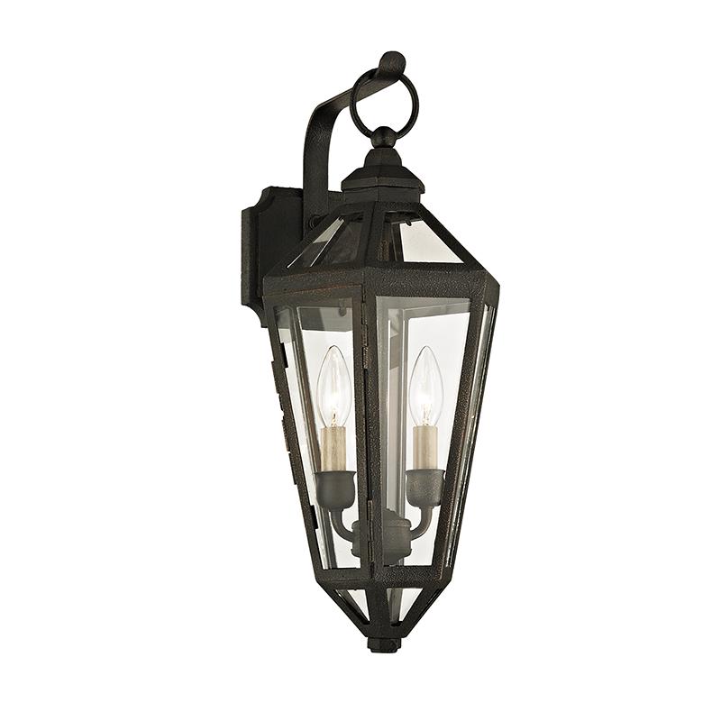 Troy Lighting Calabasas VINTAGE BRONZE 9W x 9L x 20.25H Wall Sconce