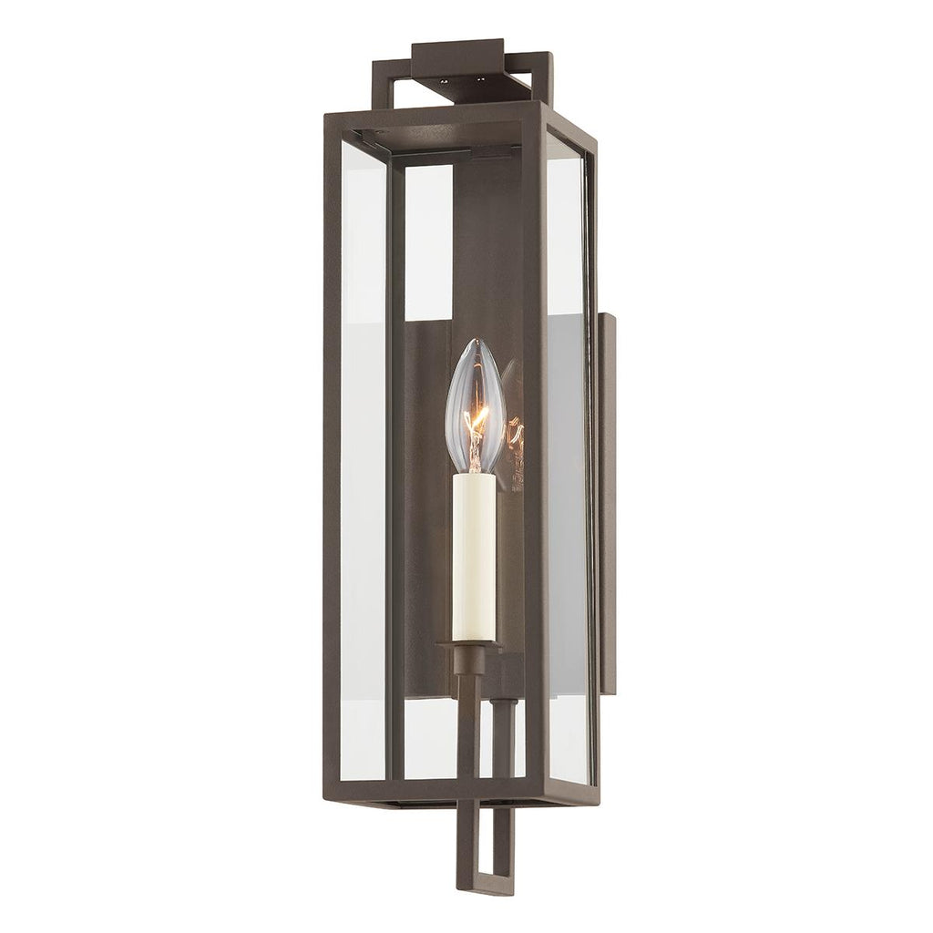 Troy Lighting Beckham TEXTURED BRONZE 4.75W x 4.75L x 16.5H Flush Mount