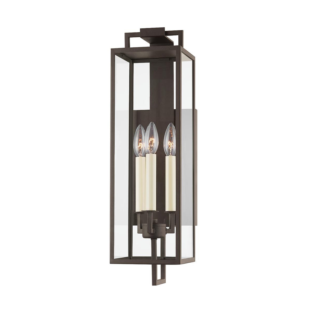 Troy Lighting Beckham TEXTURED BRONZE 7.25W x 7.25L x 21.5H Flush Mount