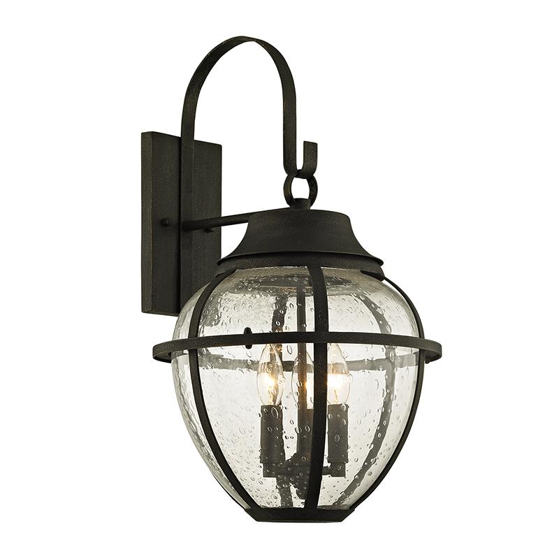 Troy Lighting Bunker Hill VINTAGE BRONZE 13W x 13L x 22.75H Wall Sconce