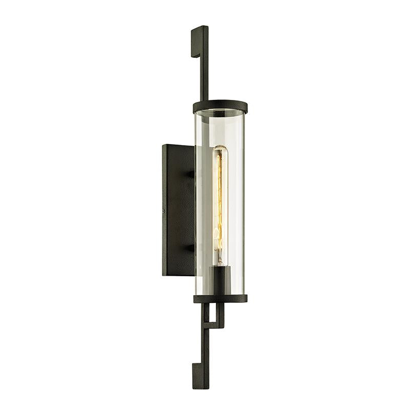 Troy Lighting Park Slope FORGED IRON 4.5W x 4.5L x 26H Wall Sconce