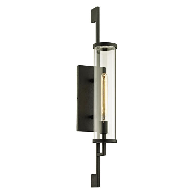 Troy Lighting Park Slope FORGED IRON 5.75W x 5.75L x 32H Wall Sconce