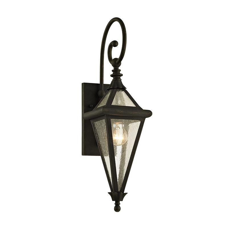 Troy Lighting Geneva VINTAGE BRONZE 6.5W x 6.5L x 23.5H Wall Sconce