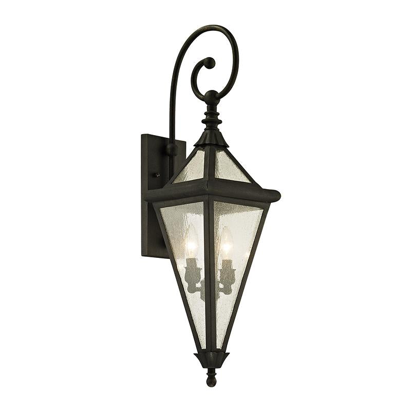 Troy Lighting Geneva VINTAGE BRONZE 8.25W x 10.75L x 30.25H Wall Sconce