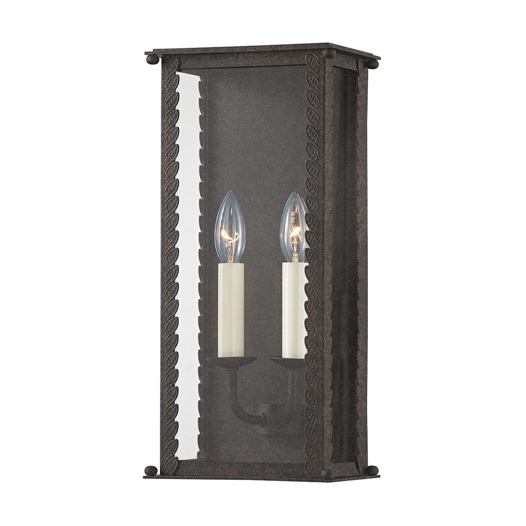 Troy Lighting Zuma FRENCH IRON 7.75W x 7.75L x 16.5H Wall Sconce