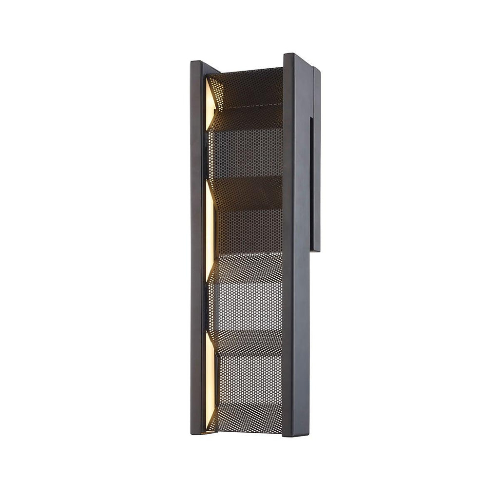 Troy Lighting Fuze MODERN BRONZE 4.75W x 4.75L x 16.25H Wall Sconce