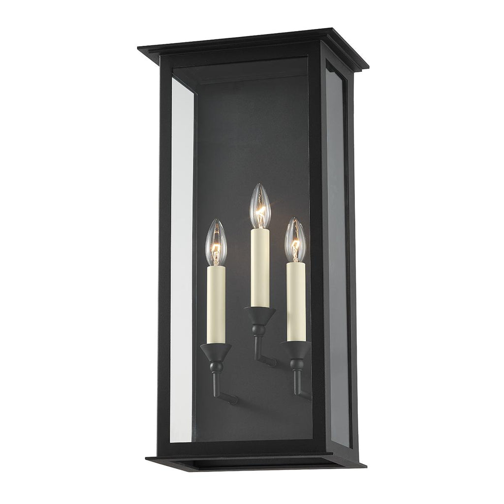 Troy Lighting Chauncey TEXTURED BLACK 11.5W x 11.5L x 23.5H Flush Mount