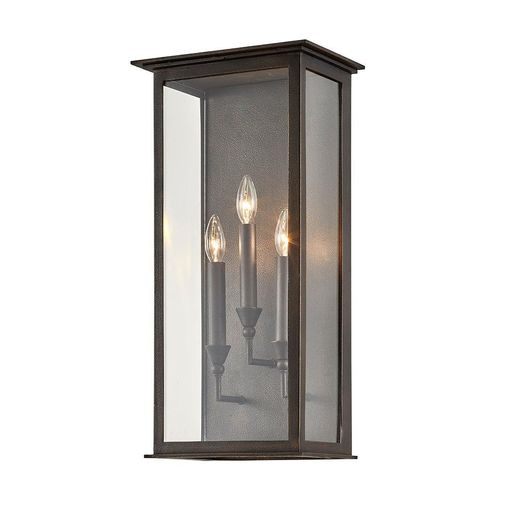 Troy Lighting Chauncey VINTAGE BRONZE 11.5W x 11.5L x 23.5H Wall Sconce