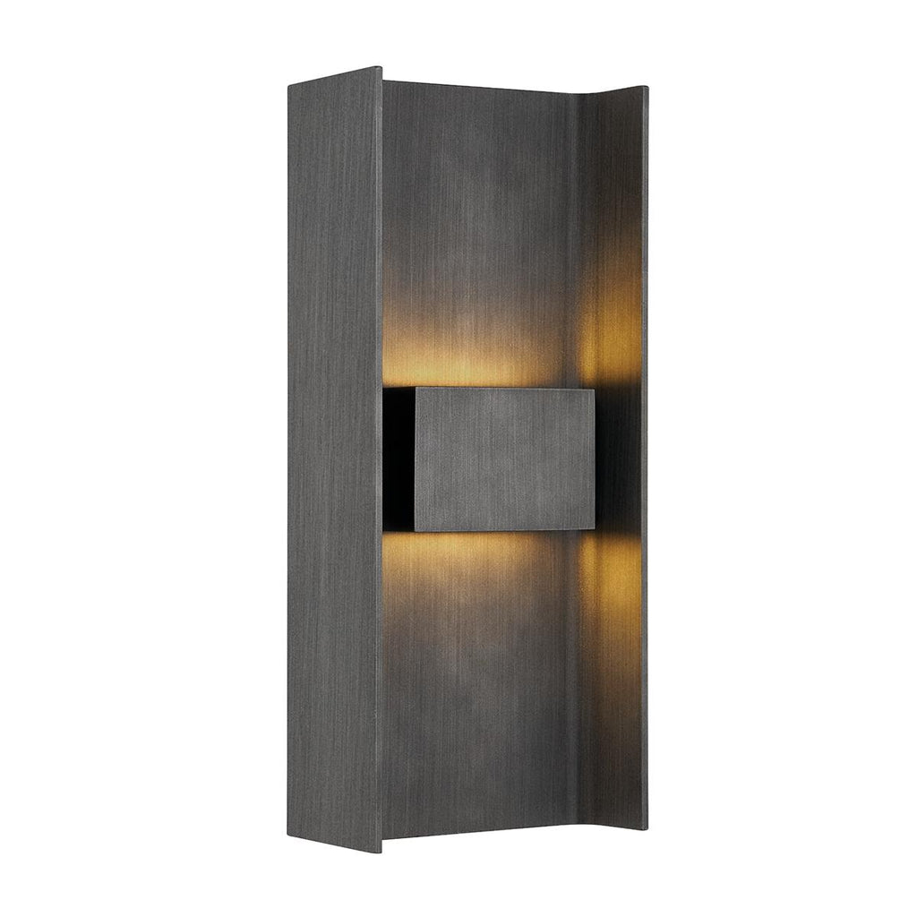 Troy Lighting Scotsman Graphite 7.5W x 7.5L x 17.5H Wall Sconce