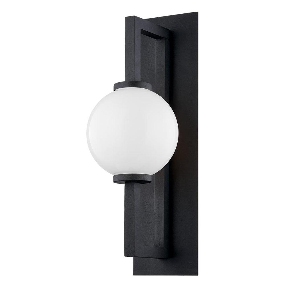 Troy Lighting Darwin TEXTURED BLACK 10W x 10L x 29.5H Wall Sconce