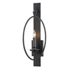 Troy Lighting Baily Aged Pewter 8.5W X 8.5L X 23H Wall Sconce