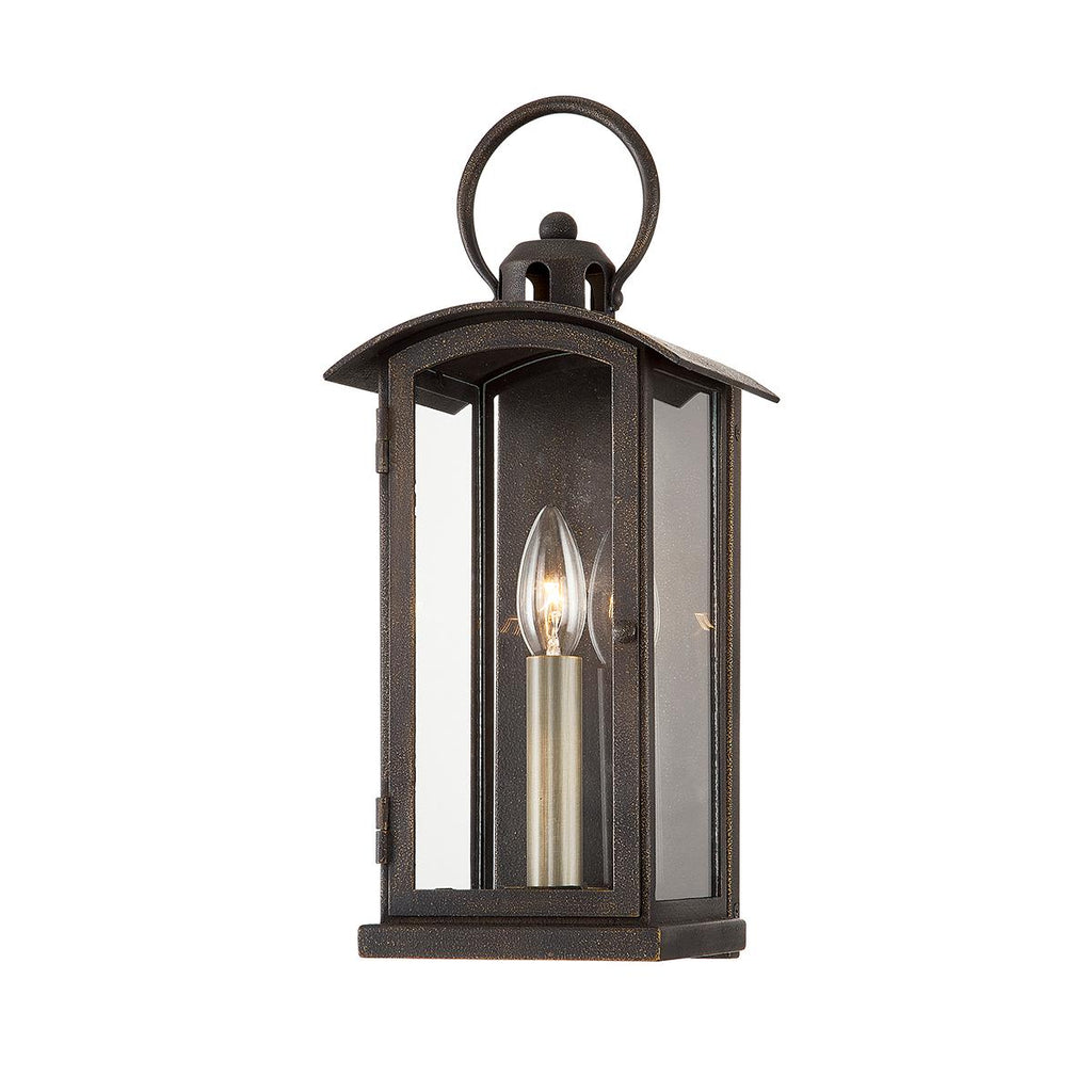 Troy Lighting Chaplin VINTAGE BRONZE 6.5W x 6.5L x 15.5H Wall Sconce