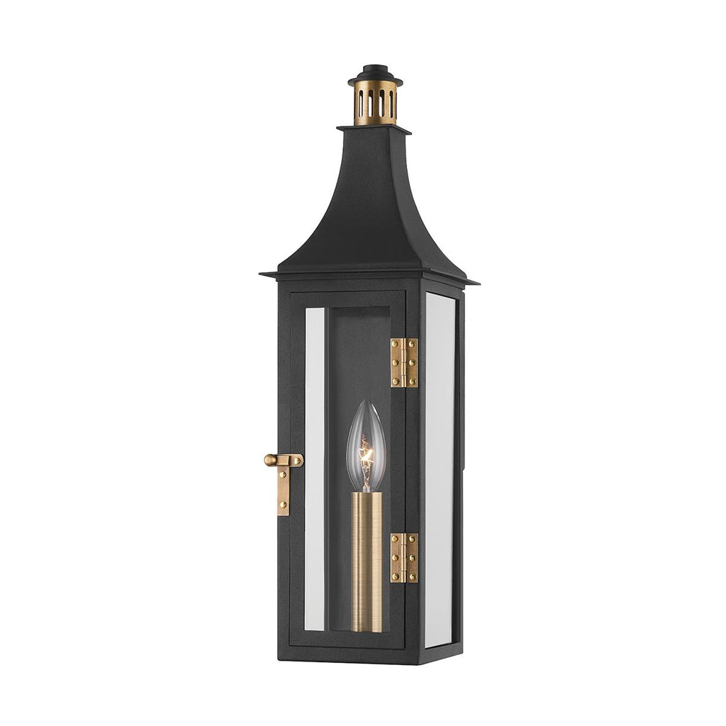 Troy Lighting Wes PATINA BRASS 5.5W x 5.5L x 18.75H Flush Mount