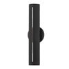 Troy Lighting Brandon Textured Black 3.13W X 3.13L X 17.75H Wall Sconce