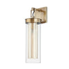 Troy Lighting Pira Patina Brass 5W X 5L X 15H Wall Sconce