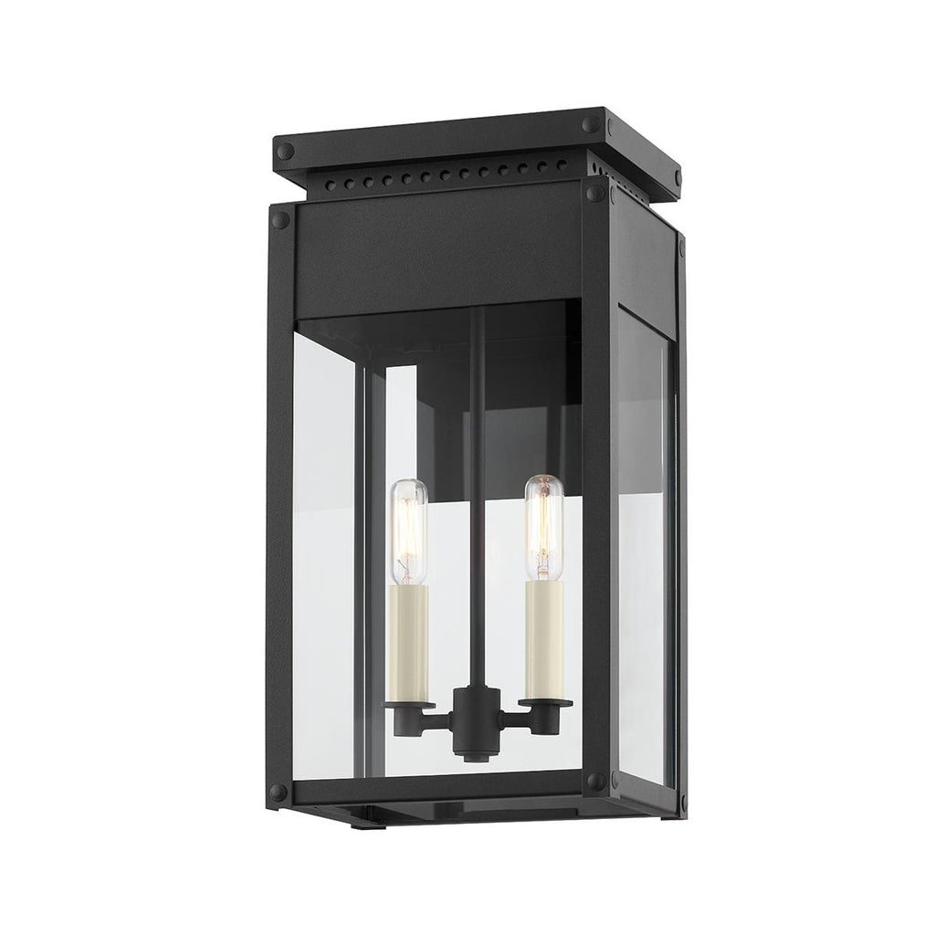 Troy Lighting Braydan TEXTURED BLACK 9W x 9L x 17H Flush Mount