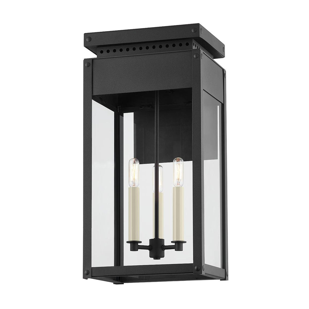 Troy Lighting Braydan TEXTURED BLACK 11.25W x 11.25L x 22.5H Flush Mount