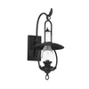 Troy Lighting La Grange Soft Off Black 9.5W X 9.5L X 20.5H Wall Sconce