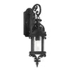 Troy Lighting Pamplona Soft Off Black 6.25W X 6.25L X 19H Wall Sconce