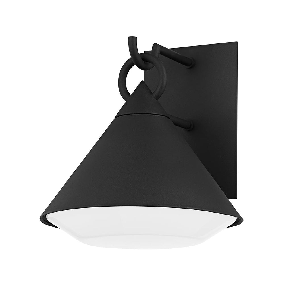 Troy Lighting Catalina TEXTURED BLACK 11.5W x 11.5L x 12.75H Wall Sconce