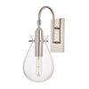 Hudson Valley Lighting Ivy Polished Nickel 7.5W X 7.5L X 18H Wall Sconce