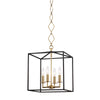 Hudson Valley Lighting Richie Aged Brass/Black 13W X 13L X 24.5H Pendant