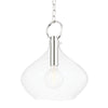 Hudson Valley Lighting Lina Polished Nickel 16.75W X 16.75L X 19.5H Pendant