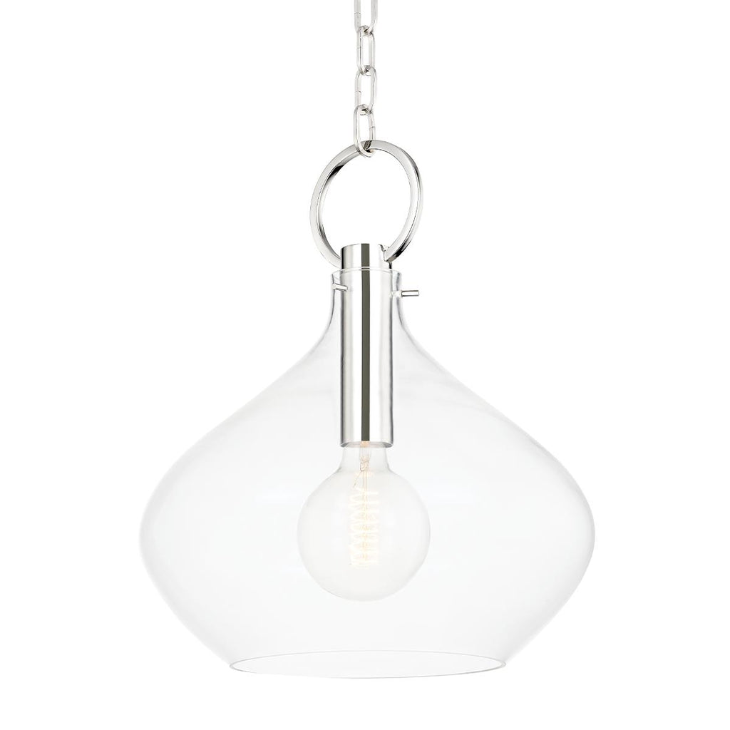 Hudson Valley Lighting LINA Polished Nickel 16.75W x 16.75L x 19.5H Pendant