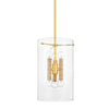 Hudson Valley Lighting Barlow Aged Brass 10.75W X 10.75L X 16H Pendant