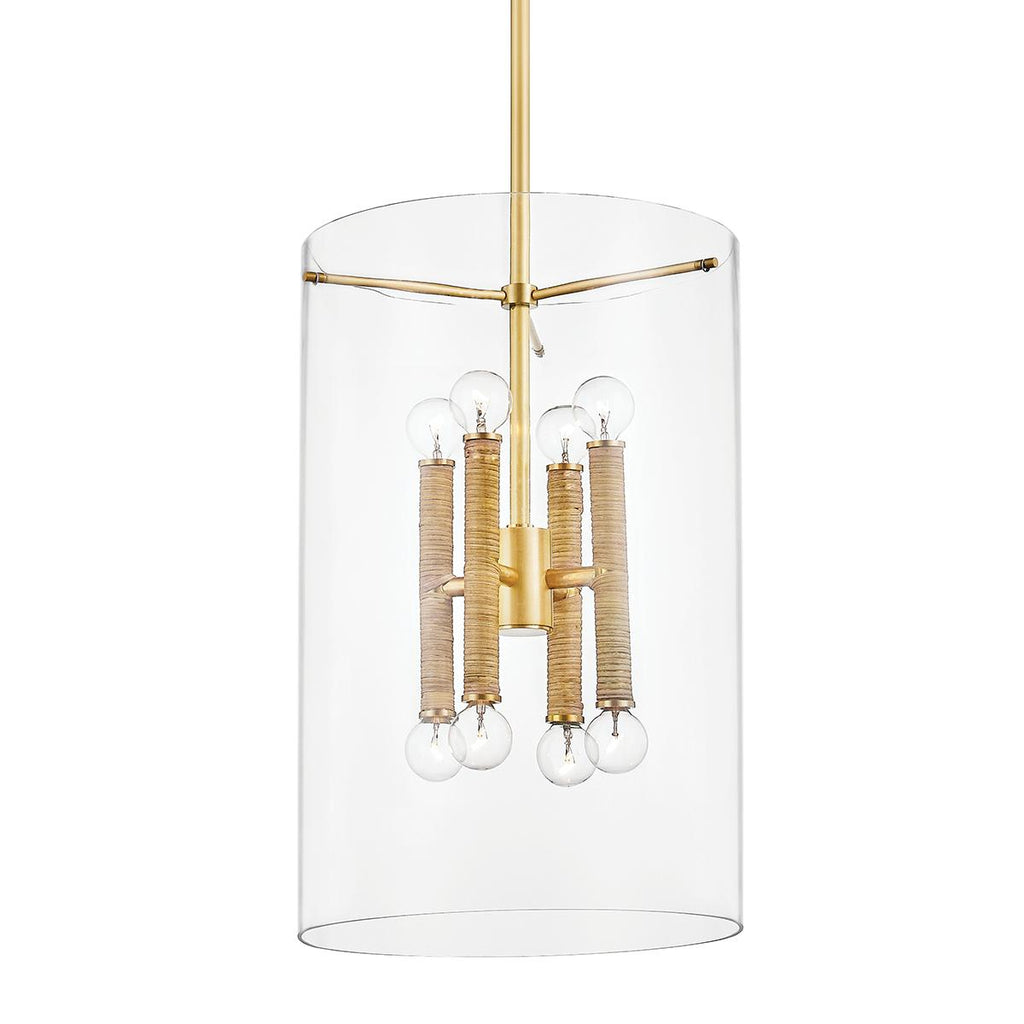 Hudson Valley Lighting Barlow Aged Brass 14.75W x 14.75L x 21.5H Pendant