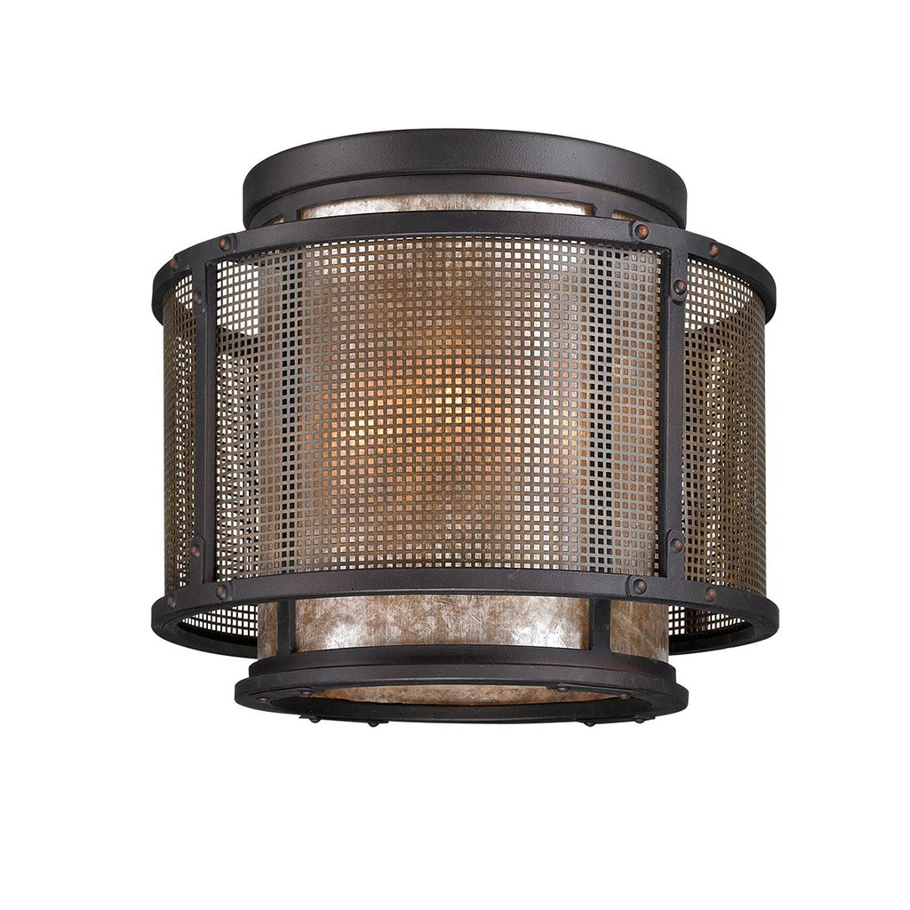 Troy Lighting Copper Mountain COPPER MOUNTAIN BRONZE 14W x 14L x 12H Flush Mount