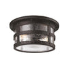 Troy Lighting Barbosa Aged Pewter 15W X 15L X 7.75H Flush Mount