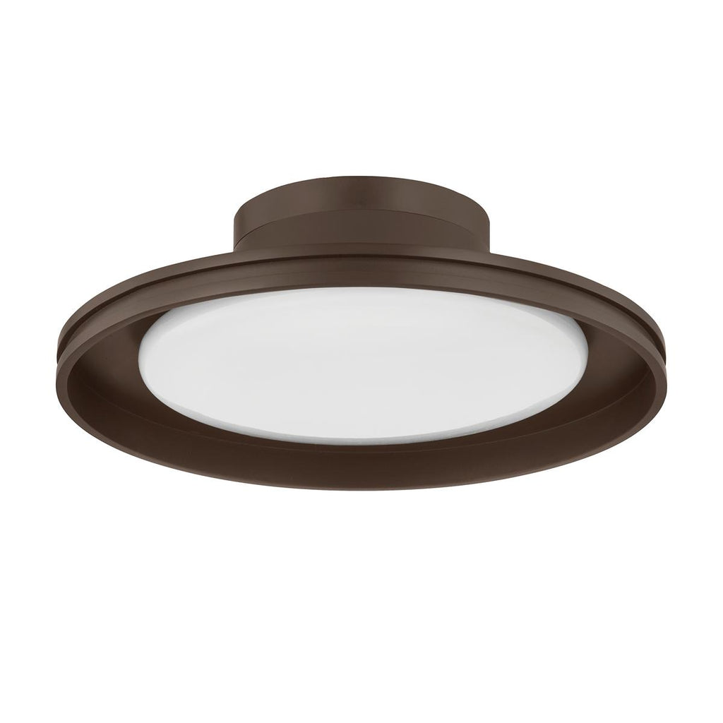 Troy Lighting CANNES Bronze 14.75W x 14.75L x 4.5H Flush Mount