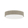 Troy Lighting Zane Patina Brass 14.25W X 14.25L X 4H Flush Mount