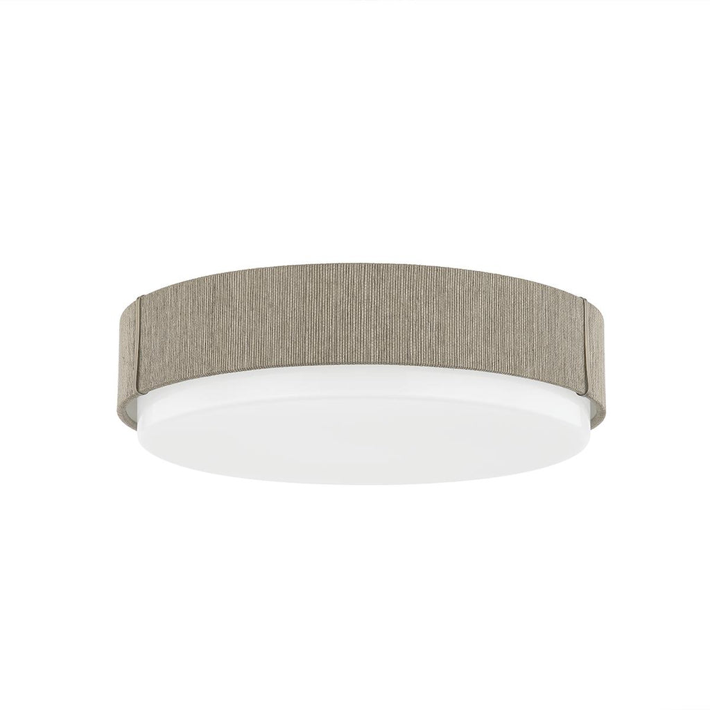 Troy Lighting Zane PATINA BRASS 14.25W x 14.25L x 4H Flush Mount