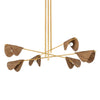 Troy Lighting Barnaby Vintage Gold Leaf 60W X 60L X 14.75H Chandelier