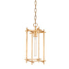 Troy Lighting Huck Vintage Gold Leaf 7.25W X 7.25L X 17.5H Pendant