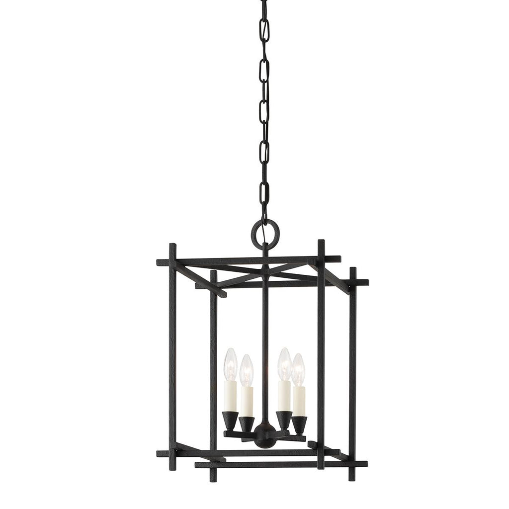 Troy Lighting Huck BLACK IRON 15W x 15L x 21.25H Pendant