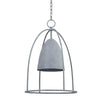 Troy Lighting Wisteria Weathered Zinc 17W X 17L X 24.75H Pendant