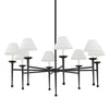 Troy Lighting London Forged Iron 50W X 50L X 25H Chandelier