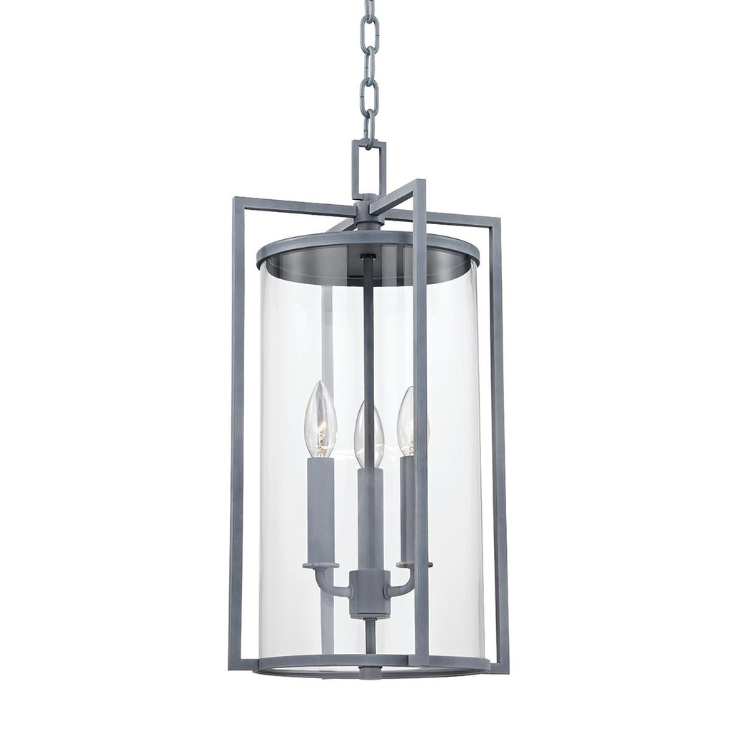 Troy Lighting Percy WEATHERED ZINC 11W x 11L x 20.5H Pendant